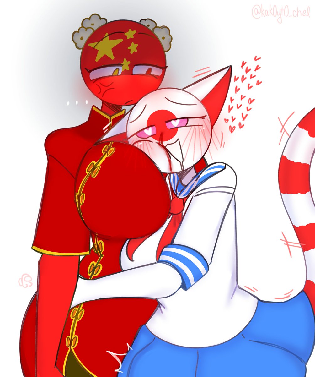 1futa 1girls among_us among_us_reference angry annoyed big_ass big_breasts bloody_nose boobs chinese_clothes countryhumans countryhumans_girl fake_china_(countryhumans) furious futanari happy heart huge_ass huge_breasts japan_(countryhumans) japanese_school_uniform kak0yt0_chel tail yuri