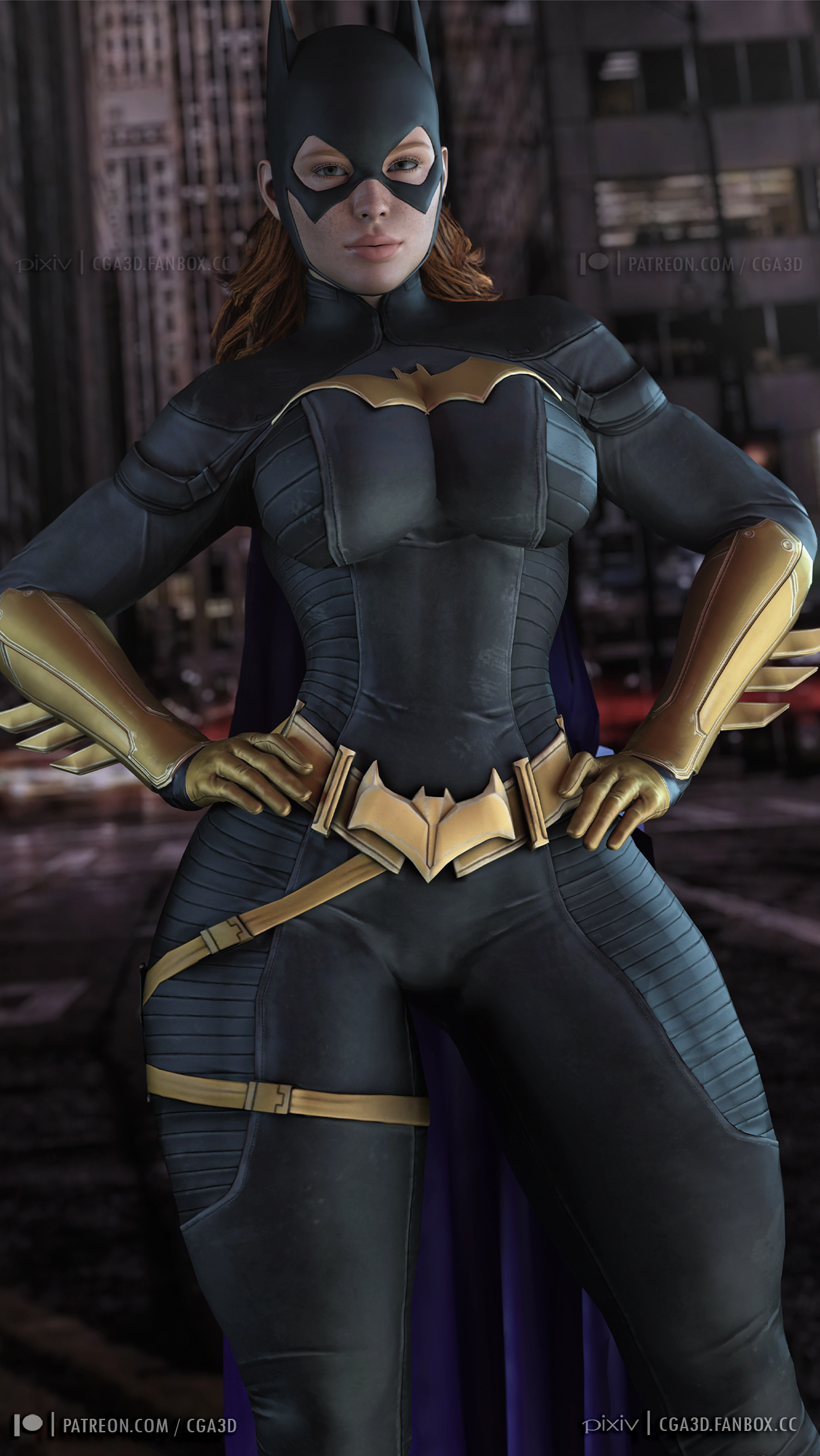 1girls, 3d, 3d (artwork), ass, barbara gordon, batgirl, batgirl (gotham knights), batman (series), big ass, big breasts, big butt, breasts, bubble butt, busty, cga3d, curvaceous, curvy, curvy female, curvy figure, daz studio, daz3d, dc, dc comics, erotichris, female, female only, gotham knights, green eyes, hourglass figure, huge ass, huge breasts, large breasts, muscular, muscular female, red hair, seductive, seductive look, sensual, solo, solo female, thick, thick ass, thick thighs, voluptuous, voluptuous female, wide hips