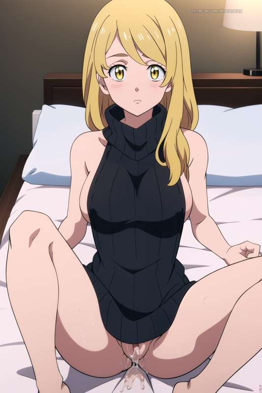 1girls 2d ai_generated big_breasts blonde_female blonde_hair blonde_hair_female blushed blushed_face cum cum_in_pussy emma_sano female female_focus female_only golden_eyes koikoi nipples pussy tokyo_revengers uncensored you