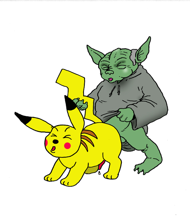 crossover dennis_clark gay nintendo pikachu pokemon star_wars what yoda yoda's_species