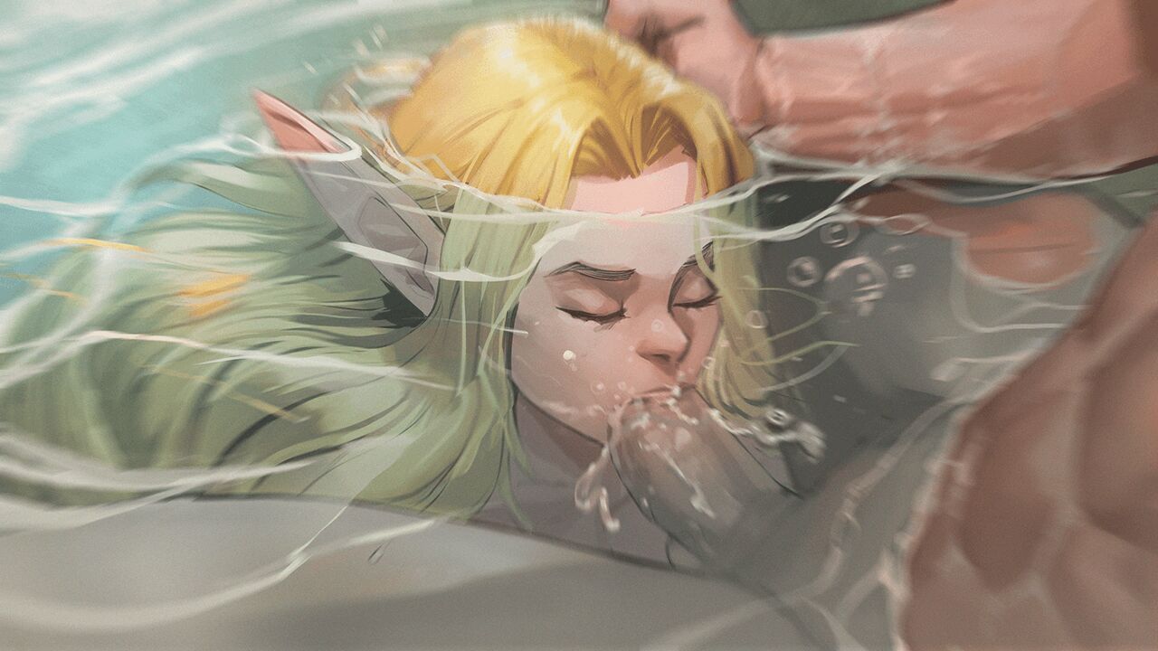 abs bath big_penis blonde blonde_female blonde_hair blowjob cum cum_in_mouth elf elf_ears elf_female faceless faceless_male female female_focus female_only grabbing_head head_grab light-skinned_female light-skinned_male light_skin liurial male_human/female_elf oral oral_sex penis pointy_ears pool rowan_blackwell seeds_of_chaos submerged sucking sucking_penis underwater_fellatio veiny_penis water wet