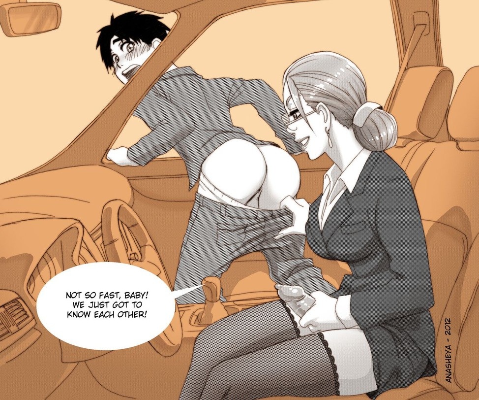 1boy, 1futa, 2012, anasheya, ass, bigpapapickle, blush, car, character request, condom, copyright request, dickgirl, femboy, fishnet stockings, futa on male, futadom, futadom caption, futanari, glasses, grin, imminent rape, intersex, male, malesub, masturbation, penis, rape, thighhighs