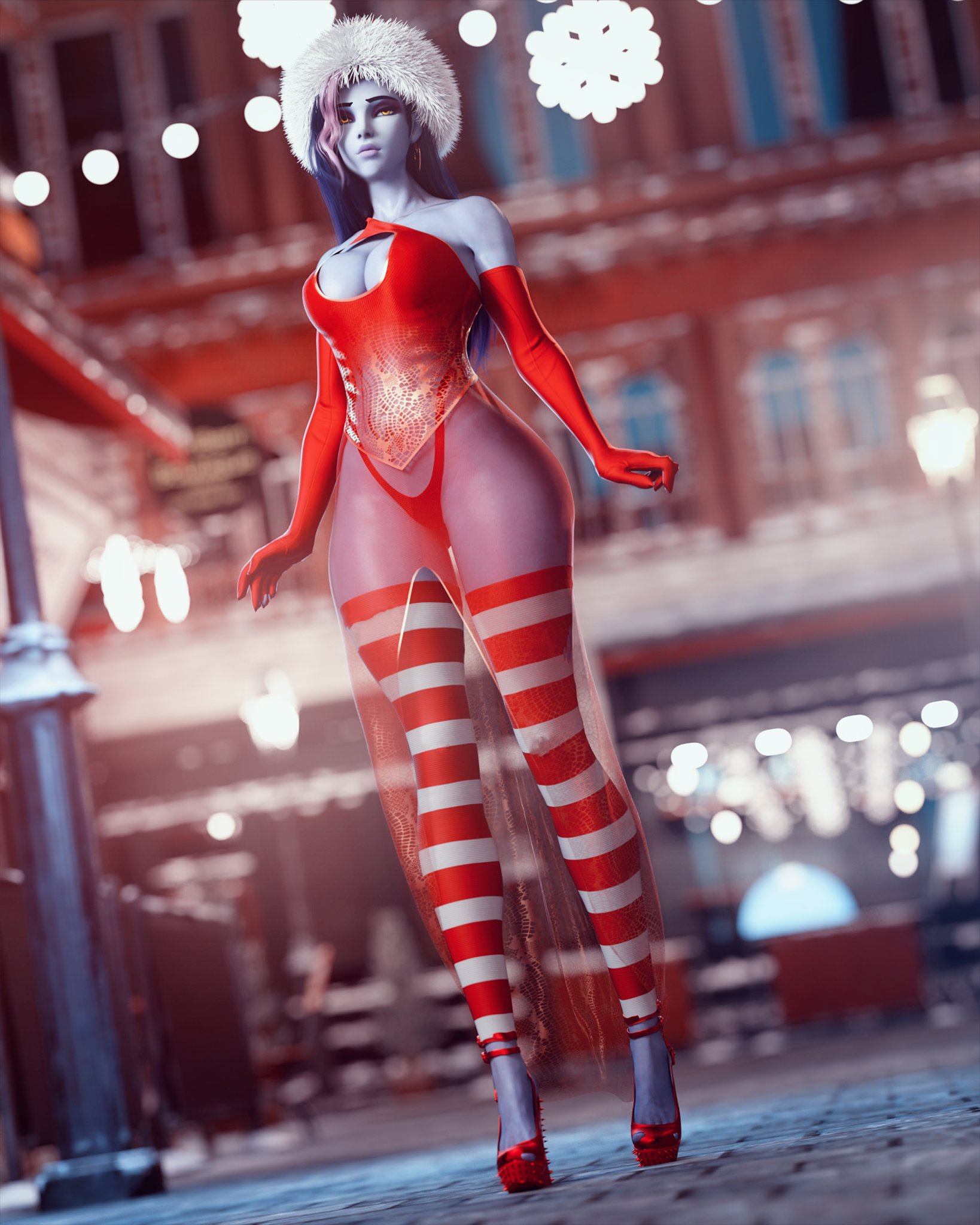 1girls, 3d, amelie lacroix, big breasts, bimbo, blizzard entertainment, blue body, blue skin, blue-skinned female, breasts, busty, curvaceous, curves, curvy, curvy figure, eyebrows, eyelashes, eyes, female, fit, fit female, hair, high heels, hips, hourglass figure, huge breasts, large breasts, legs, light skin, light-skinned female, lips, mature, mature female, noahgraphicz, overwatch, platform heels, purple body, purple hair, purple skin, purple-skinned female, thick, thick legs, thick thighs, thighs, voluptuous, wide hips, widowmaker