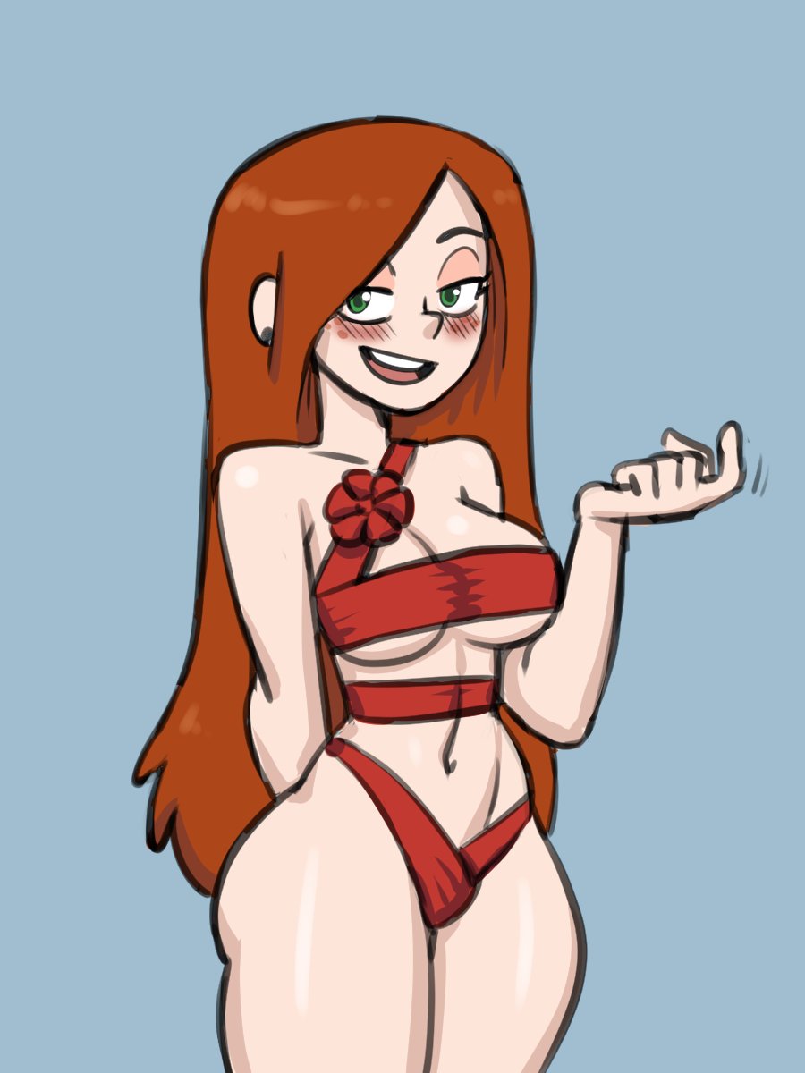 1girls, arm behind back, beckoning, bedroom eyes, belly, belly button, bikini, blush, blushing, blushing at viewer, bow bra, breasts, christmas, christmas clothing, christmas outfit, color, colored, come hither, darkeros13, disney, disney channel, disney xd, ear piercing, earrings, eye contact, female, female focus, female only, gesture, gift wrapped, gravity falls, green eyes, hair, hips, holidays, human, innie belly button, light skin, light-skinned female, long hair, looking at viewer, medium breasts, navel, pierced ears, piercing, plain background, red bikini, red hair, redhead, rough sketch, simple background, skimpy, smile, smiling, smiling at viewer, solo, solo female, solo focus, stomach, straight hair, teeth, teeth showing, teeth visible, thedarkeros, thighs, tongue, underboob, very long hair, wendy corduroy, wide hips
