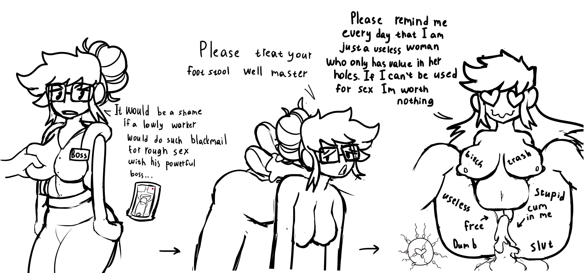 1girls, blackmail, body writing, breasts, broken rape victim, cum, cum in pussy, cum inside, deatthot (character), female, from behind, human furniture, impregnation, long hair, male, mind break, misogyny, objectification, open mouth, ovum, penetration, penis, pussy, rape, sperm cell, spread legs, turch, vaginal penetration, x-ray