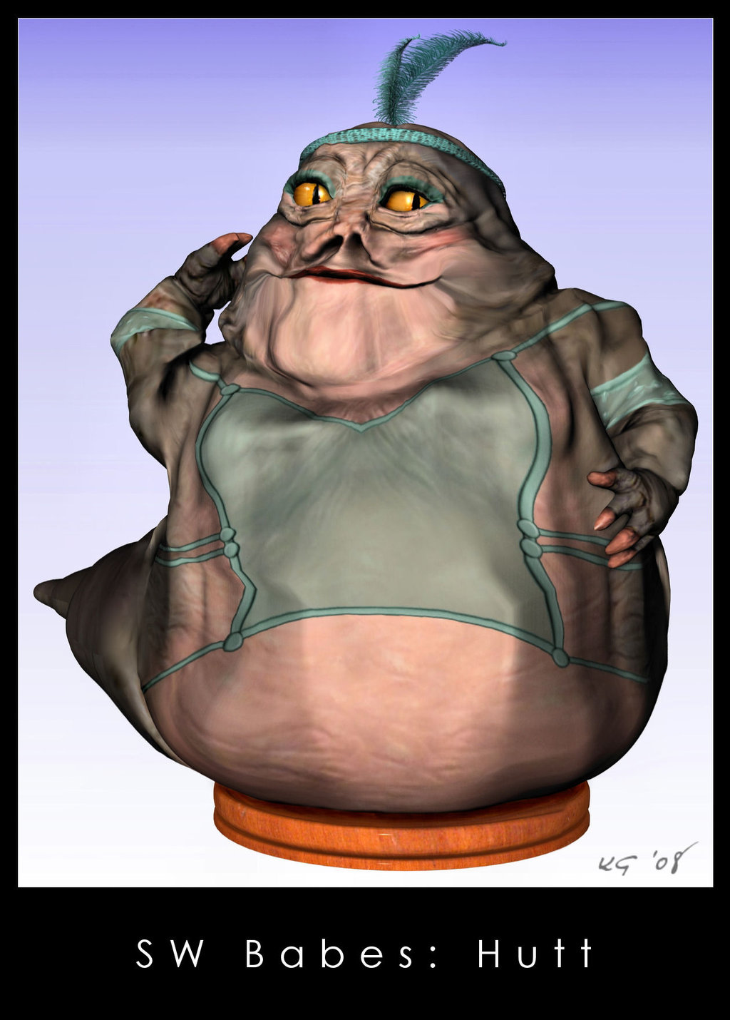 3d hutt k9_(artist) star_wars