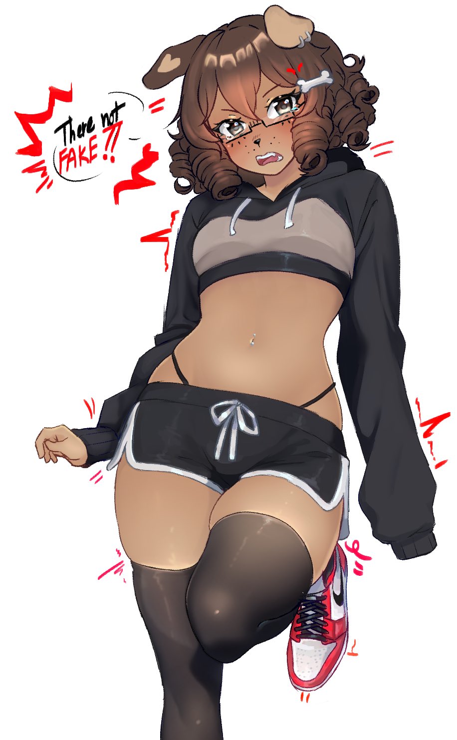 bubby_(puppyypawss) canine cute dog dog_ears dog_girl glasses pout puppy_(puppyypawss) puppyypawss_(artist) tagme thick_thighs your_jordans_are_fake_as_fuck
fakest_jordans_ever