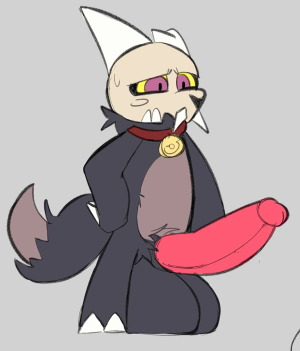 anthro, big cock, franco (artist), huge cock, king clawthorne, male, male only, penis, straight hair, the owl house