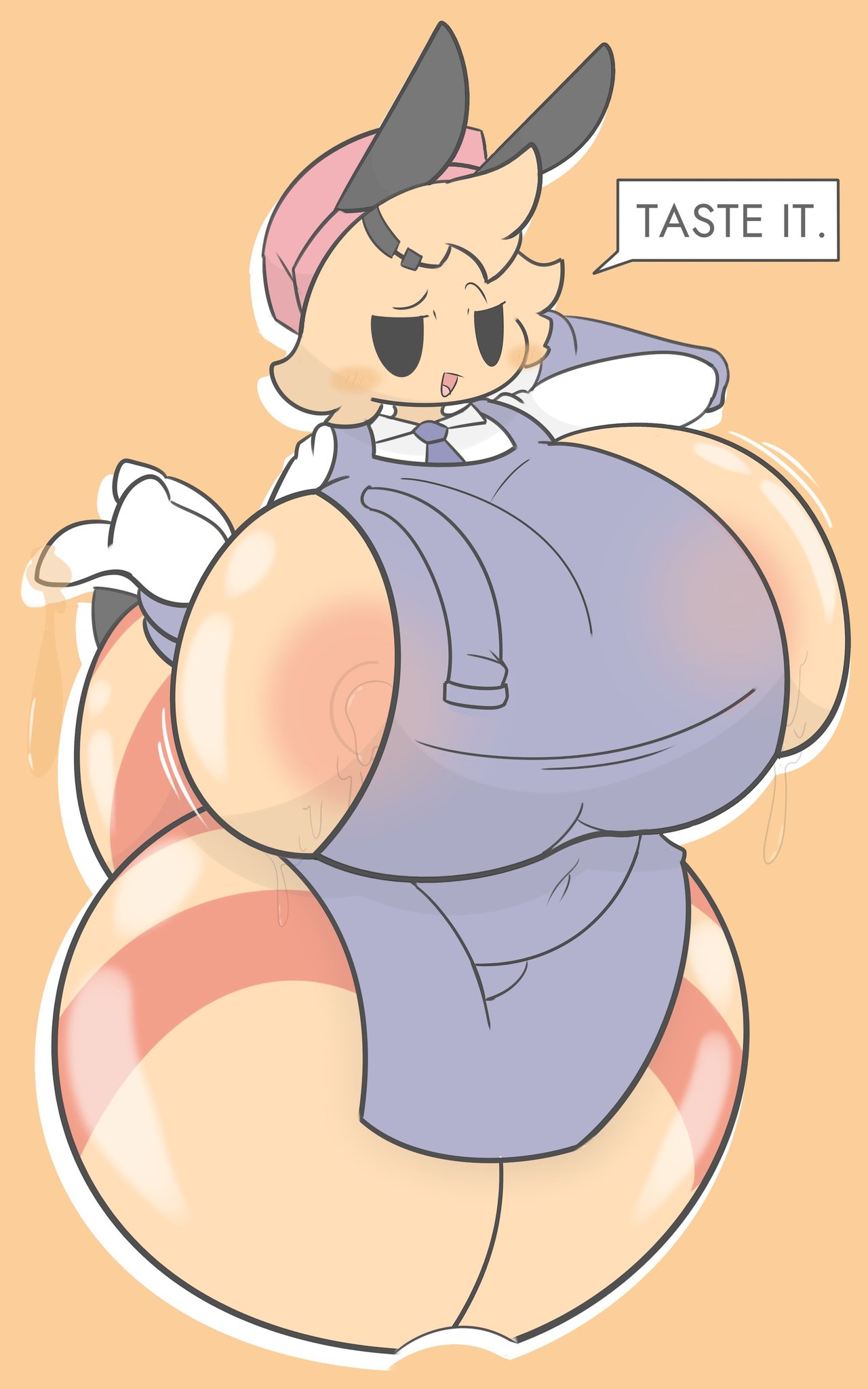 1girls, anthro, apron, ass, bee, bee girl, big breasts, breasts, clothes, clothing, costume, dialogue, enormous breasts, female, furry, honey, huge, huge breasts, lactation, nipples, original character, overalls, solo, tagme, tail, text, thick thighs, voluptuous, wings, zaclyn