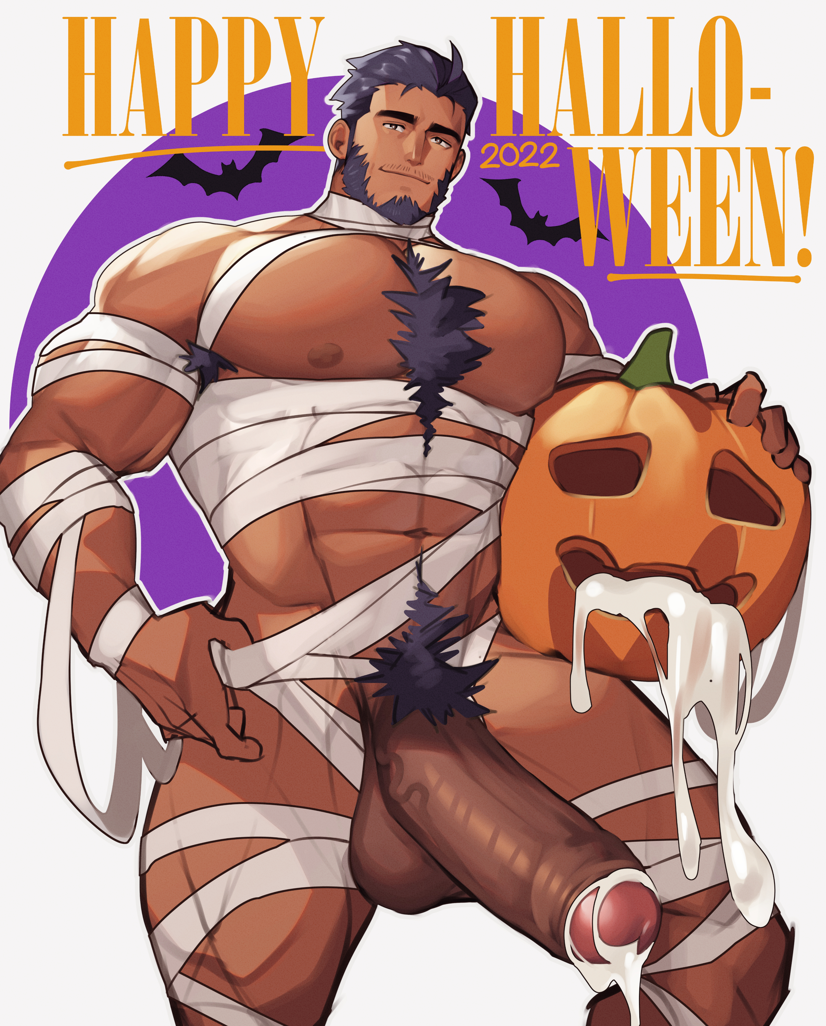 abs, bara, biceps, big cock, big muscles, big penis, bodybuilder, cum, cum on penis, cumming, cumshot, facial hair, hairy armpits, halloween, huge cock, huge muscles, male, male focus, male only, masturbation, muscles, muscular, muscular arms, muscular back, muscular legs, muscular male, muscular thighs, nipples, pecs, penis, pubic hair, ruisselait, veins, veiny muscles, veiny penis, yaoi