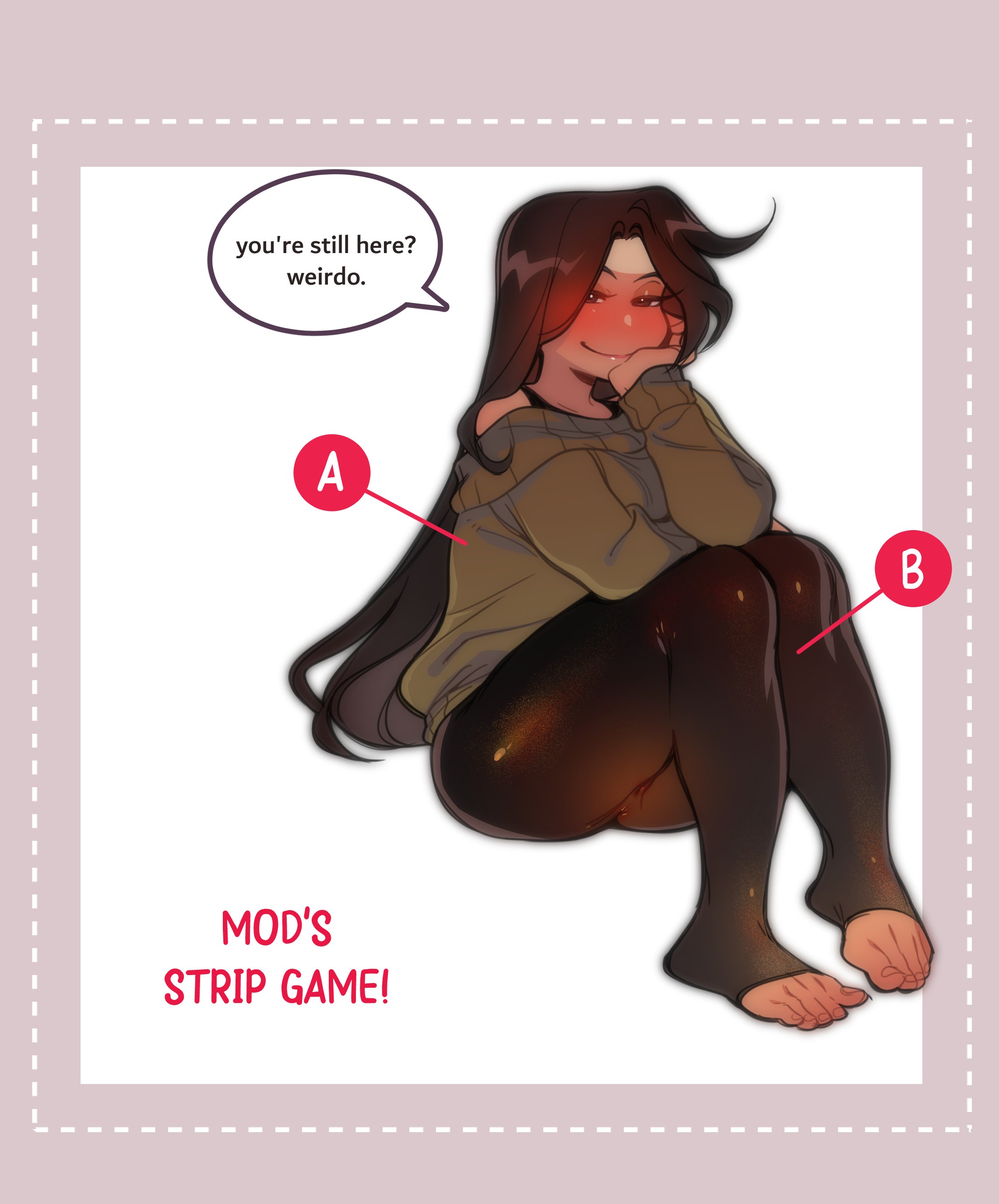 ass, asshole, big ass, blush, feet, female, glacierclear, leggings, mod (glacierclear), pussy, see-through, tagme