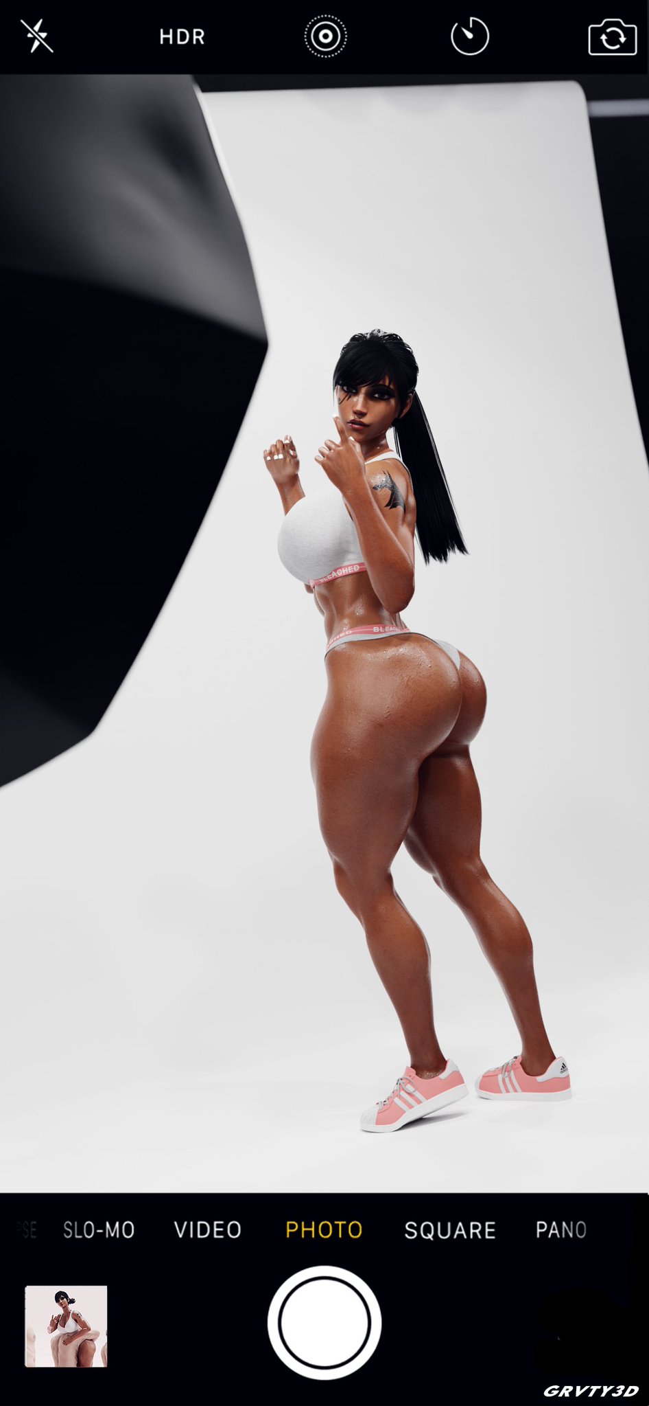 1girls, 3d, 3d (artwork), abs, belly, belly button, big breasts, bleached, bleached clothing, blizzard entertainment, bra, breasts, cleavage, close-up, clothed, clothed female, clothes, clothing, cropped, dark skin, dark-skinned female, egyptian, egyptian female, feet out of frame, female, female focus, female only, grvty3d, head out of frame, innie belly button, interracial, legs, legs together, light skin, light-skinned male, lingerie, low-angle view, male, medium breasts, muscles, muscular, muscular female, navel, overwatch, panties, pharah, posing, raceplay, six pack, solo, solo female, solo focus, stomach, text on clothing, thick thighs, thighs, toned, toned belly, toned female, toned stomach, underwear, underwear only, wet, wet body, wet skin, white bra, white panties, white underwear