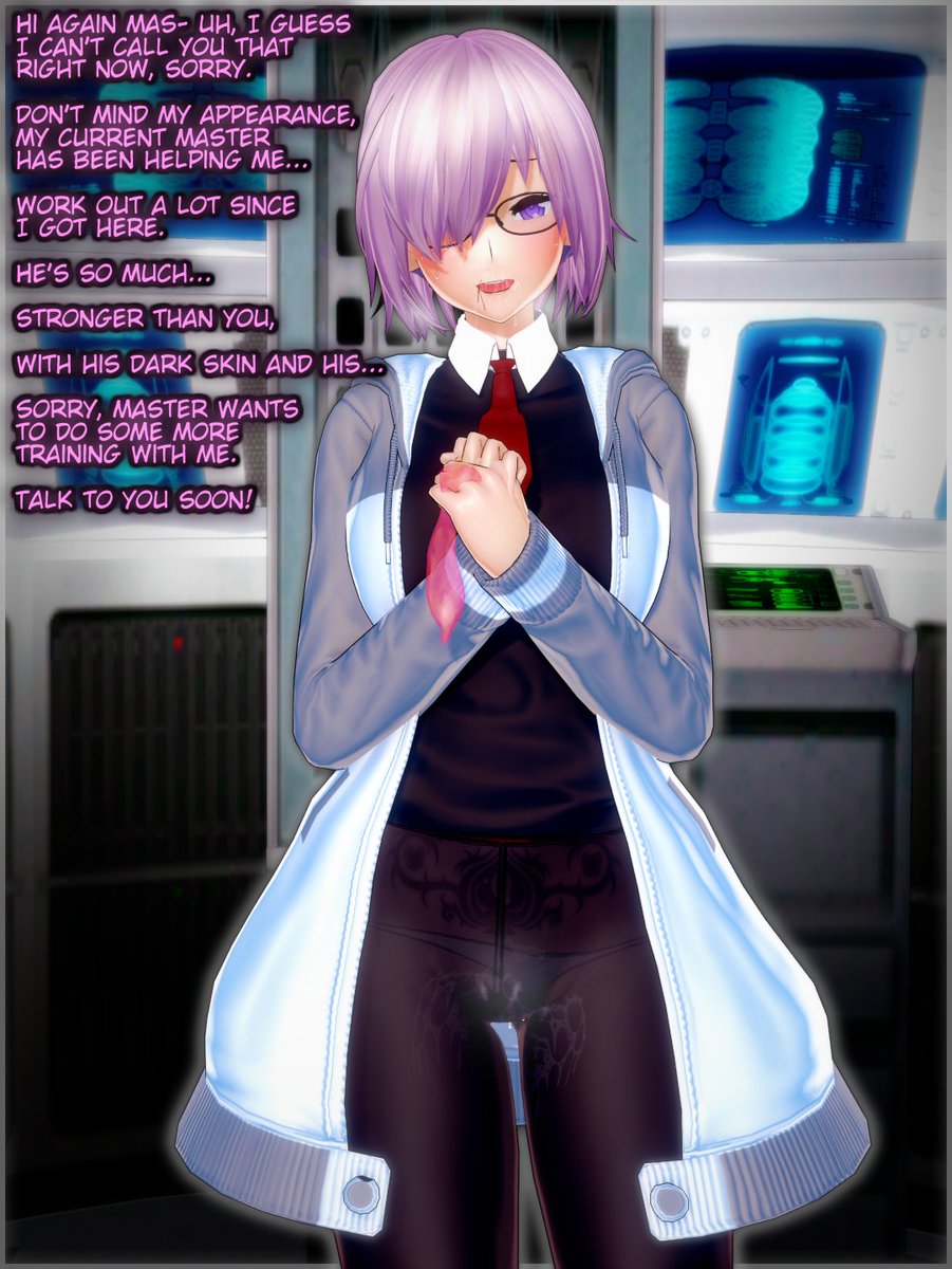 3d, cheating, cuckold, fate (series), fate/grand order, female, koikatsu, mash kyrielight, netorare, ntr, numbersguy, pussy, pussy juice, pussy juice drip
