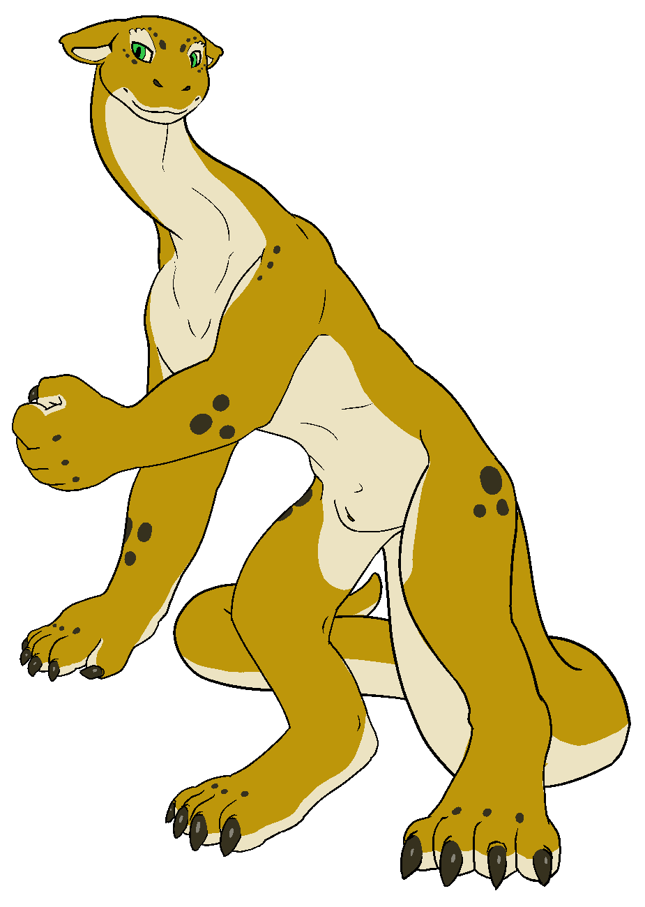 2022 alpha_channel animal_genitalia arboreal claws dragon feral flat_colors fully_sheathed genitals green_eyes hi_res jagrabbit long_neck male sheath speckled tail wingless_dragon yellow_body