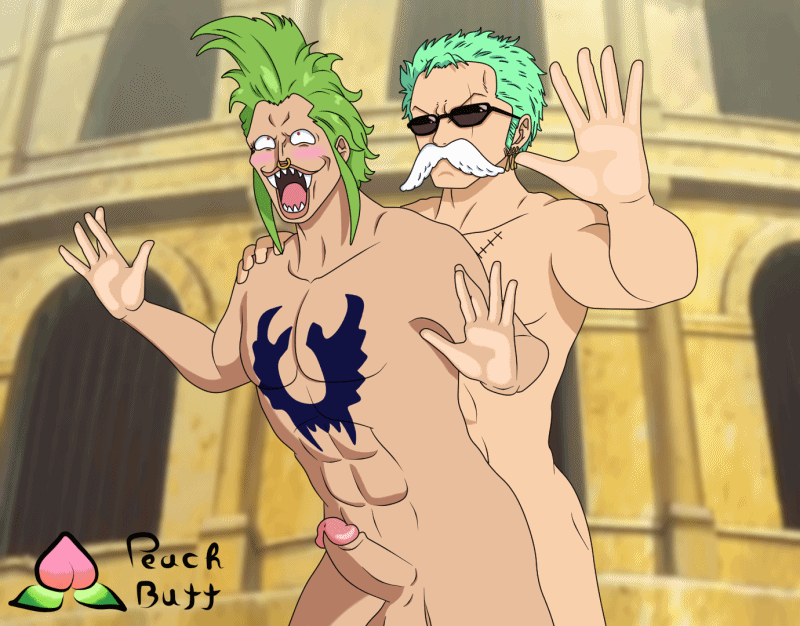 2boys ahegao ahegao_face anal anal_penetration anal_sex animated bara bara_body bara_tiddies bara_tits barazoku bartolomeo beefy big_dom_small_sub big_top_small_bottom bigger_male blush blushing completely_naked completely_nude earrings erect_penis erection fake_mustache gay gay_anal gay_sex gif green_hair hairless handsome_man holding_shoulder hunk larger_male loop looping_animation male male/male male_dominating_male male_focus male_only manly masculine_male muscles muscular muscular_male naked normal_penis nude one_piece peachbutt penis penis_in_anus penis_in_ass post-timeskip public public_nudity public_sex roronoa_zoro scar scar_across_eye scar_on_chest scar_on_face scars sex size_difference standing_sex sunglasses tall_male taller_male tattoo tattoo_on_chest tough_guy ugly_bastard yaoi