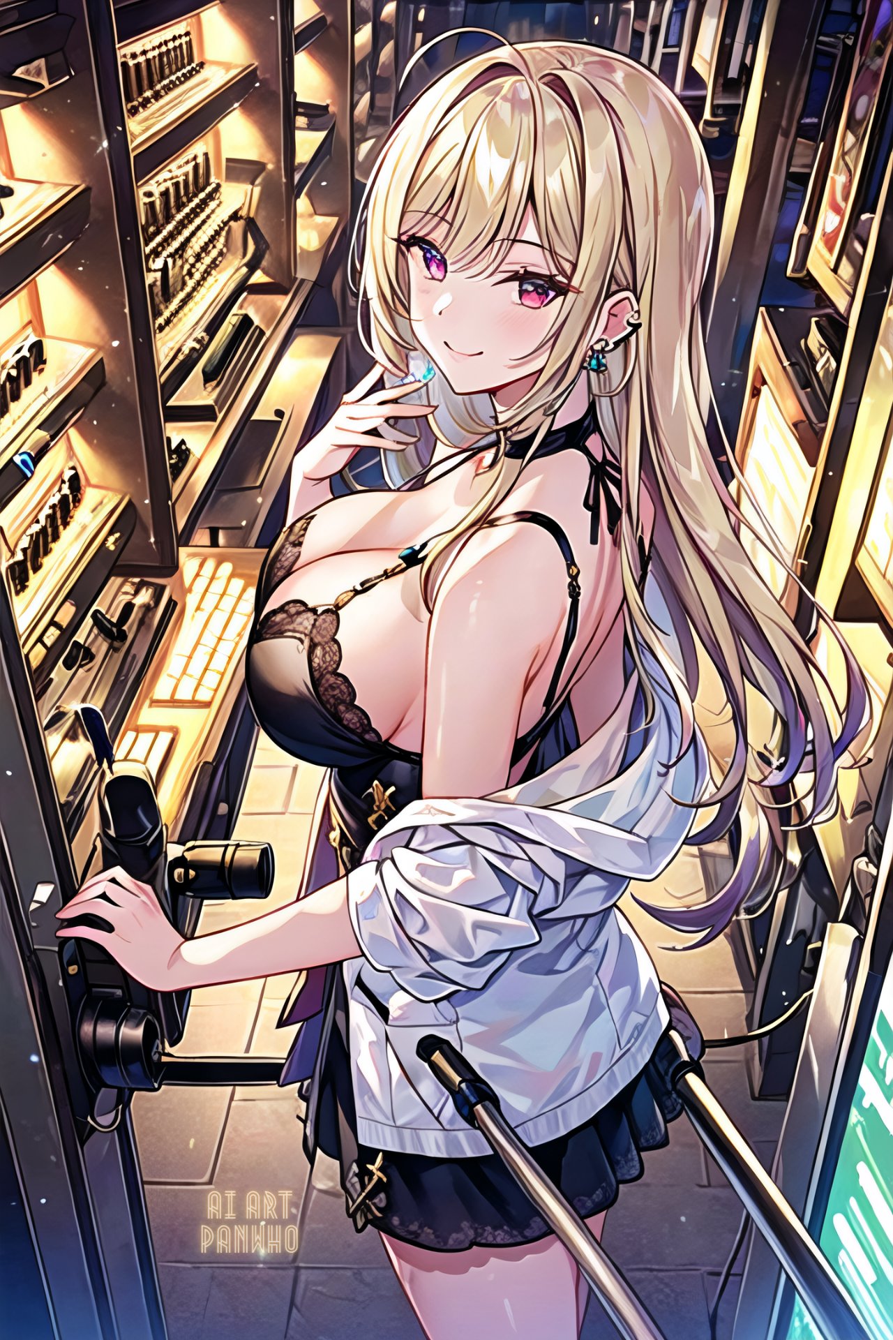 1girls, ai generated, big breasts, blonde hair, breasts, curvy body, curvy female, curvy figure, female, female focus, female only, kitagawa marin, long hair, sono bisque doll wa koi wo suru, stable diffusion, tagme, voluptuous female