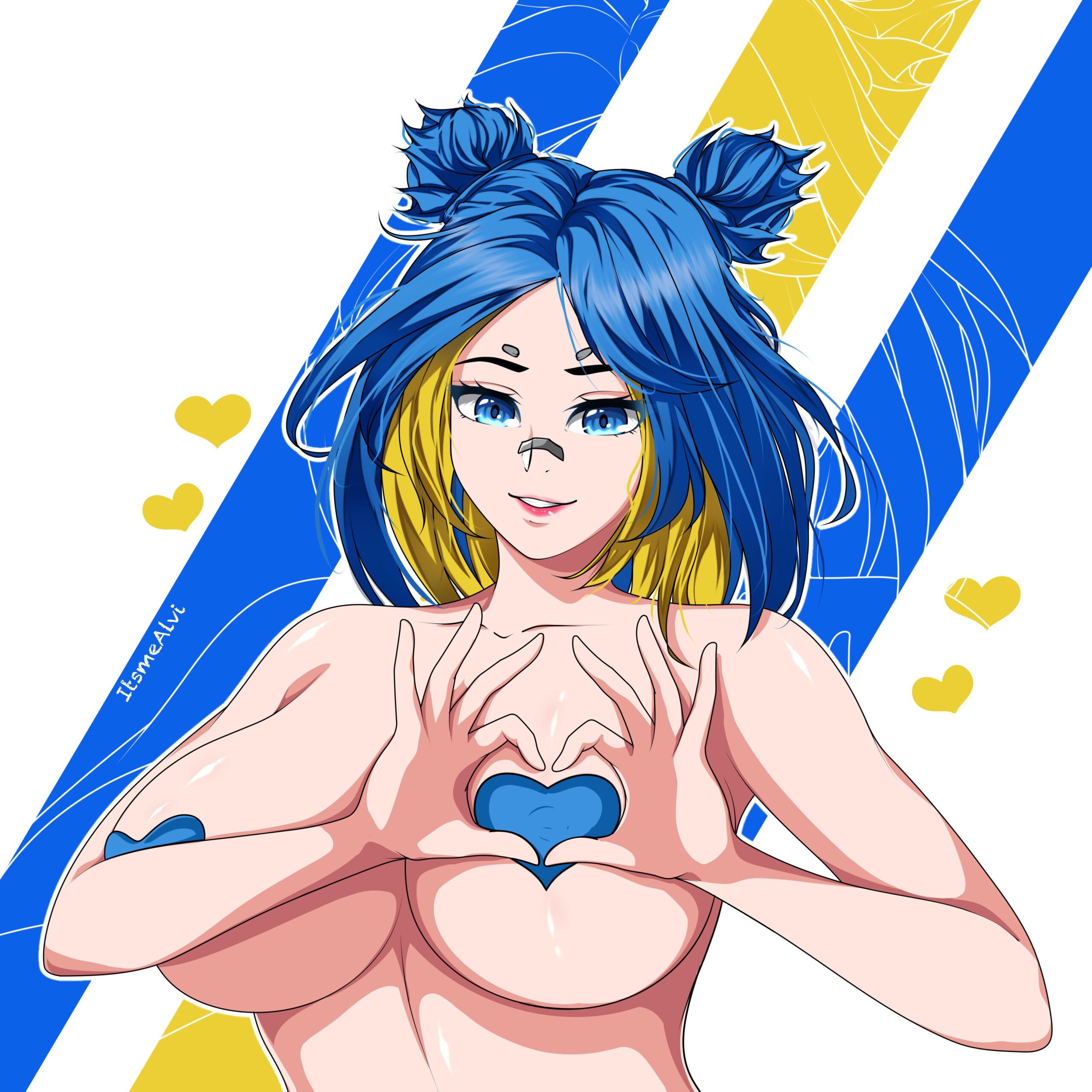 blue eyes, breasts, female, neon (valorant), tagme, valorant