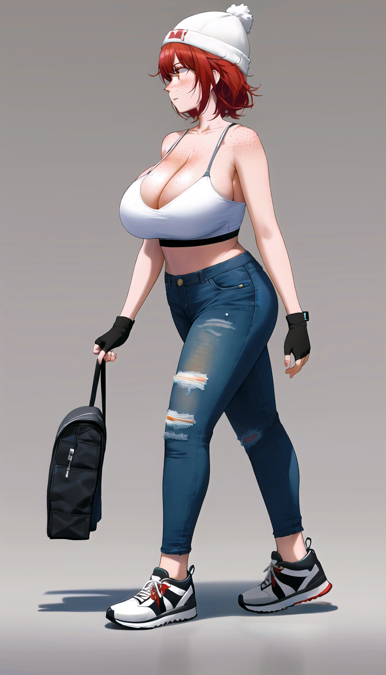 1girls, ai generated, breasts, female, gigantic breasts, huge breasts, large breasts, solo, solo female, stable diffusion, tagme, tomboy