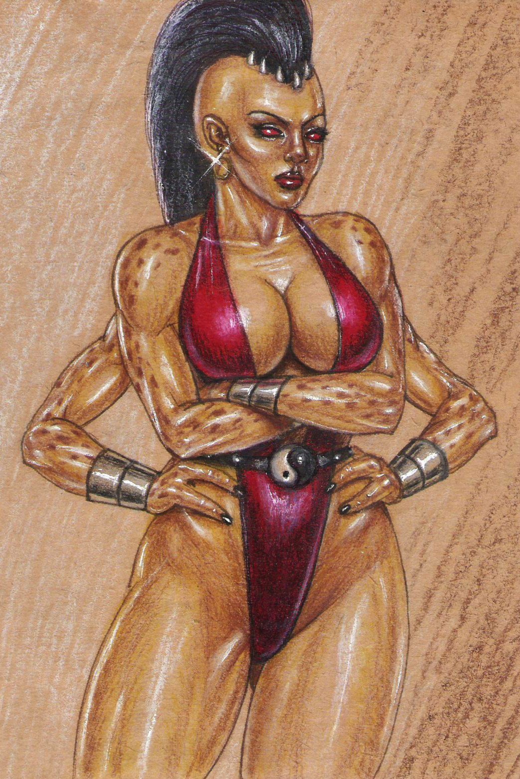 1girls 2d 3_fingers 4_arms athletic athletic_female big_breasts black_hair breasts bust busty cleavage curvaceous curves curvy curvy_body curvy_figure dark-skinned_female dark_skin digital_media_(artwork) edithemad eyebrows eyelashes eyes female female_focus female_only fighter fit fit_female hair hips horns hourglass_figure huge_breasts humanoid large_breasts legs lips midway midway_games monster_girl mortal_kombat multi_arm multi_limb netherrealm_studios outworld outworlder sheeva shokan solo thick thick_body thick_legs thick_lips thick_thighs thighs toned toned_female top_heavy upper_body voluptuous waist wide_hips