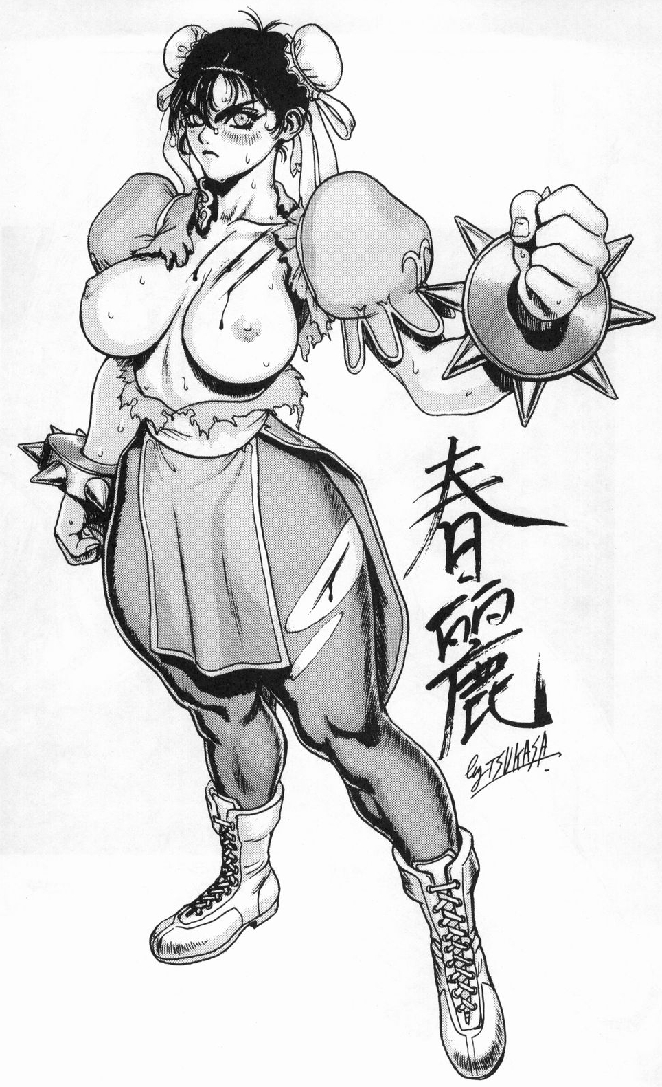 1990s 1994 1girls 20th_century chun-li female street_fighter tagme tsukasa_jun