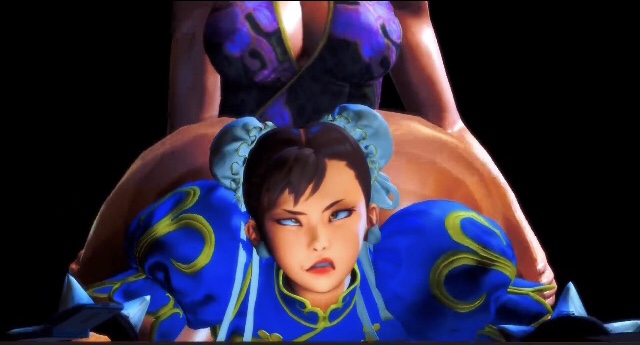1futa, 1girls, 3d, ass, capcom, chun-li, face focus, faceless, faceless character, faceless futa, female, female focus, futa on female, futanari, honey select, horny expression, hyper ass, implied futa, intersex, juri han, light skin, light-skinned female, prevence, source request, street fighter, tagme