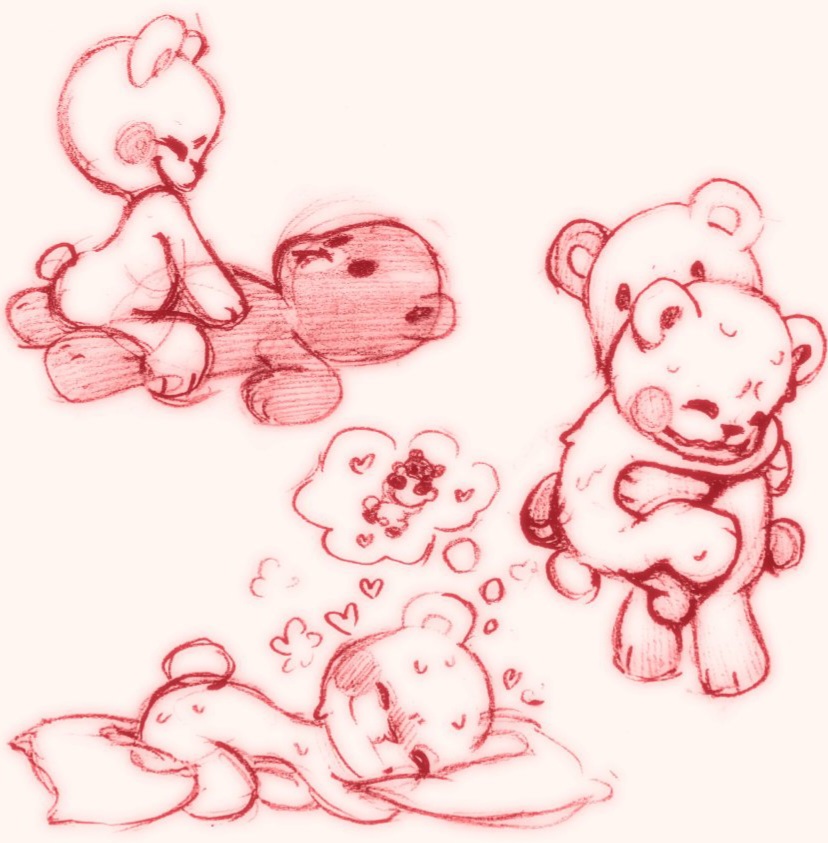 1boy 1girls 2d adorable ambiguous_penetration anthro artist_request balls blush blush_stickers bodily_fluids bouncing_balls brown_body cute dream drooling duo female genitals hug humanoid living_plushie male male/female mammal milk_(milkmochabear) milkmochabear mocha_(milkmochabear) penetration plushie plushophilia saliva tagme tagme_(artist) teddy_bear ursid white_body