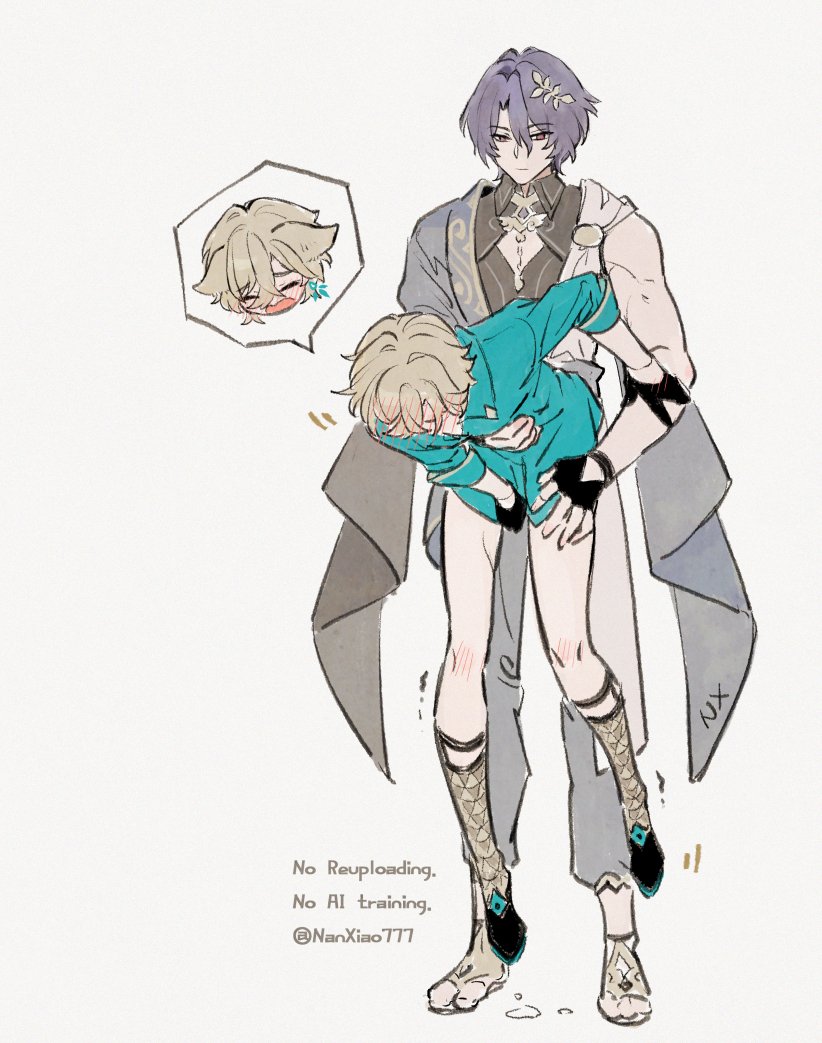 anal, anal sex, aventurine (honkai: star rail), dr. ratio (honkai: star rail), gay, height difference, honkai: star rail, male, standing, standing sex, yaoi