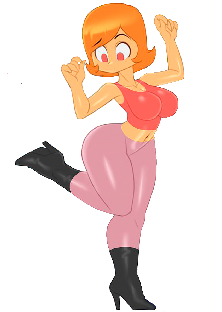 big_ass big_breasts debbie_turnbull debs_turnbull female_only robotboy tazul424 thick thick_ass