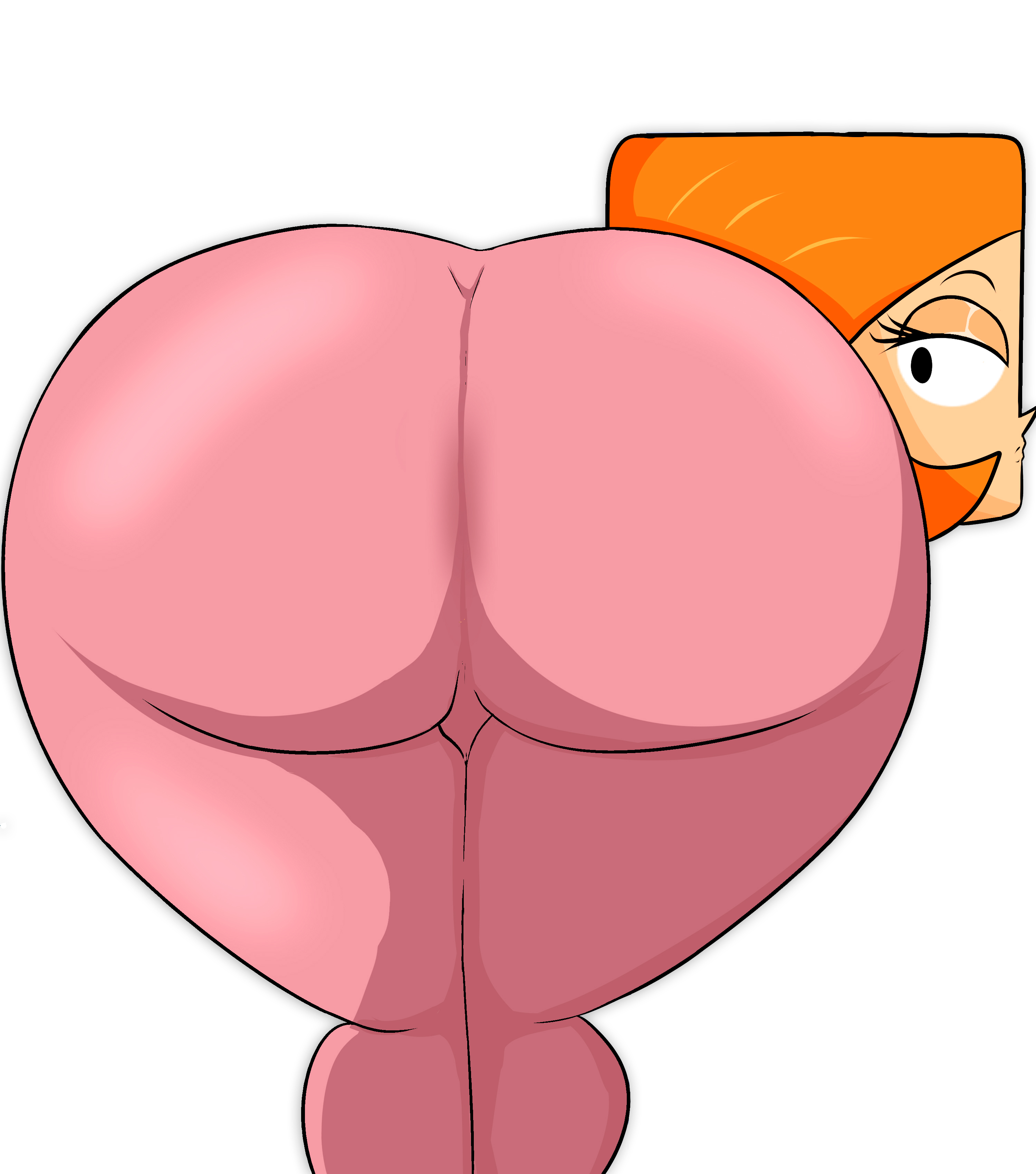 ass, big ass, big butt, blaze (artist), bxblazexd, debbie turnbull, debs turnbull, female, female only, robotboy, square head