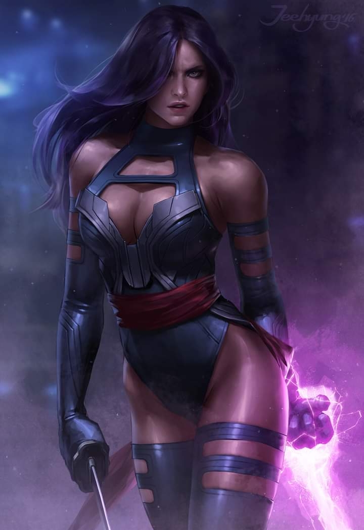 asian asian_female betsy_braddock big_breasts boob_window breasts curvy curvy_female female female_only jee-hyung_lee marvel marvel_comics mutant psylocke solo straight_hair superheroine wide_hips x-men