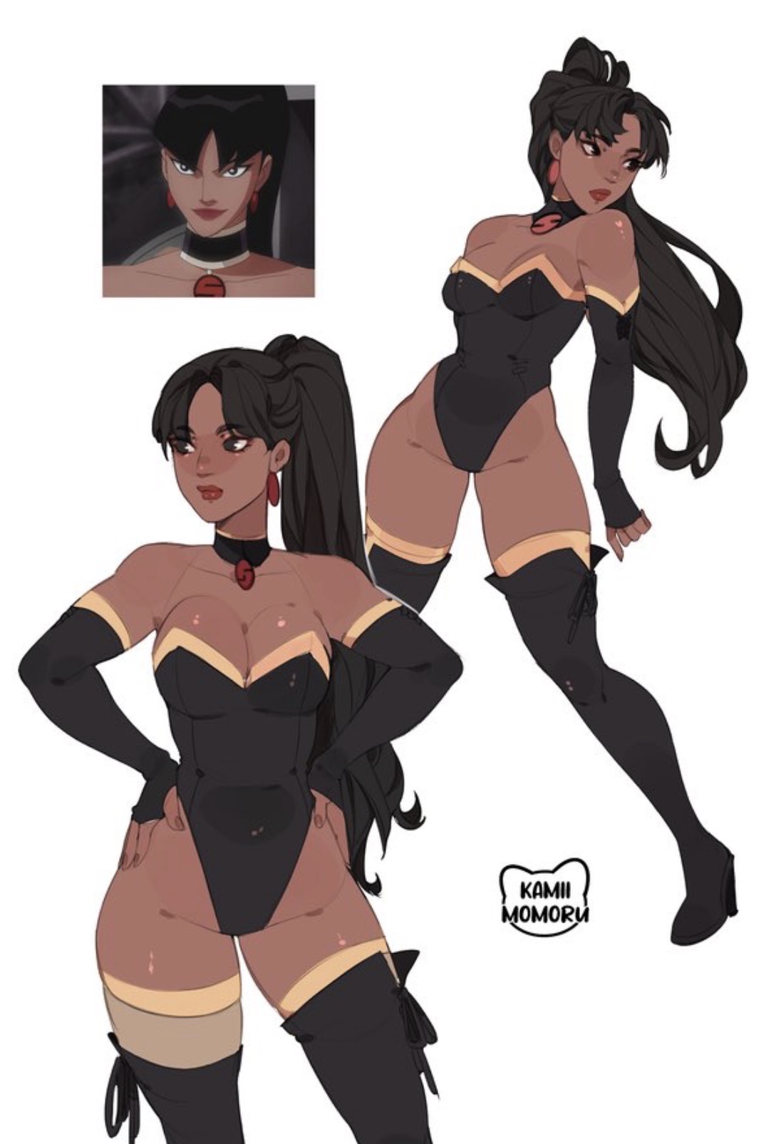 breasts, cleavage, dc comics, full body, girl, hips, justice league, justice league: crisis on two earths, kamii momoru, sexy, sexy body, sexy pose, superwoman, thick thighs
