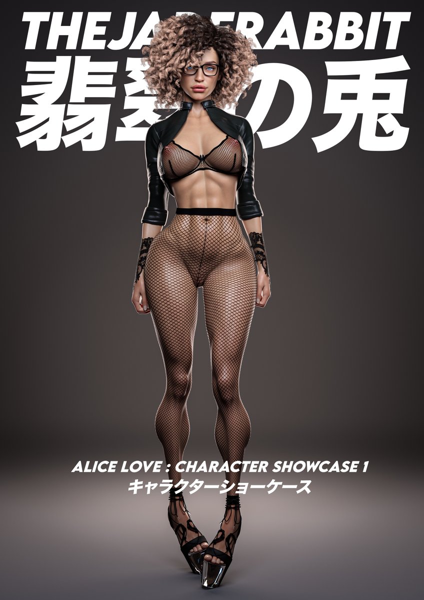 1girls, 3d, alice love, athletic, athletic female, big breasts, breasts, busty, cleavage, curvaceous, curvy, curvy figure, digital media (artwork), eyebrows, eyelashes, eyes, female, female focus, female only, fishnets, fit, fit female, hair, high heels, hips, hourglass figure, huge breasts, human, large breasts, legs, light skin, light-skinned female, lips, mature, mature female, original, original character, platform heels, thejaderabbit, thick, thick legs, thick thighs, thighs, top heavy, upper body, voluptuous, waist, wide hips