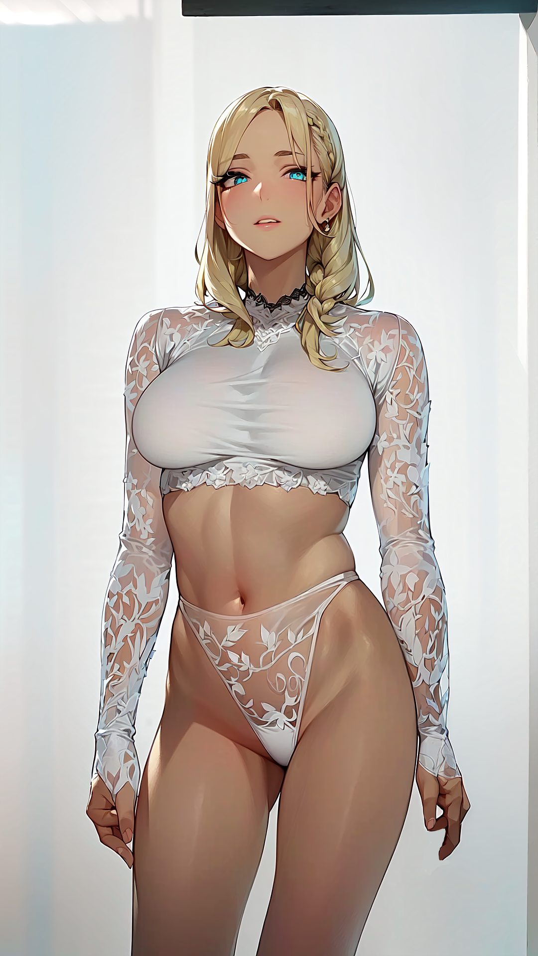 2023, ai generated, attack on titan, big breasts, blonde hair, blue eyes, breasts, curvaceous, curvy, curvy body, curvy female, female, female focus, female only, high resolution, historia reiss, long hair, stable diffusion, voluptuous female