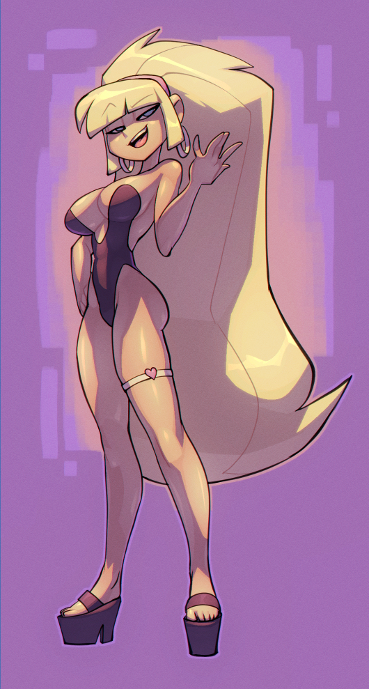 bigdad, blonde hair, breasts, busty, disney, disney channel, earrings, feet, female, female only, gravity falls, heels, high heels, hoop earrings, human, lingerie, long hair, one-piece swimsuit, pacifica northwest, straight hair, tagme