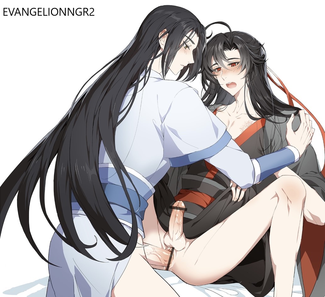 clothed_sex clothing evangelionngr2 gay gay_sex gusu_hanfu gusu_robe hanfu lan_wangji lan_zhan mo_dao_zu_shi penis penis_in_ass penis_in_butt wei_wuxian wei_ying yiling_hanfu yiling_robe