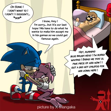 amy_rose crossover female hedgehog human interspecies male mario mario_(series) nintendo sega sonic_(series) sonic_the_hedgehog x-mangaka