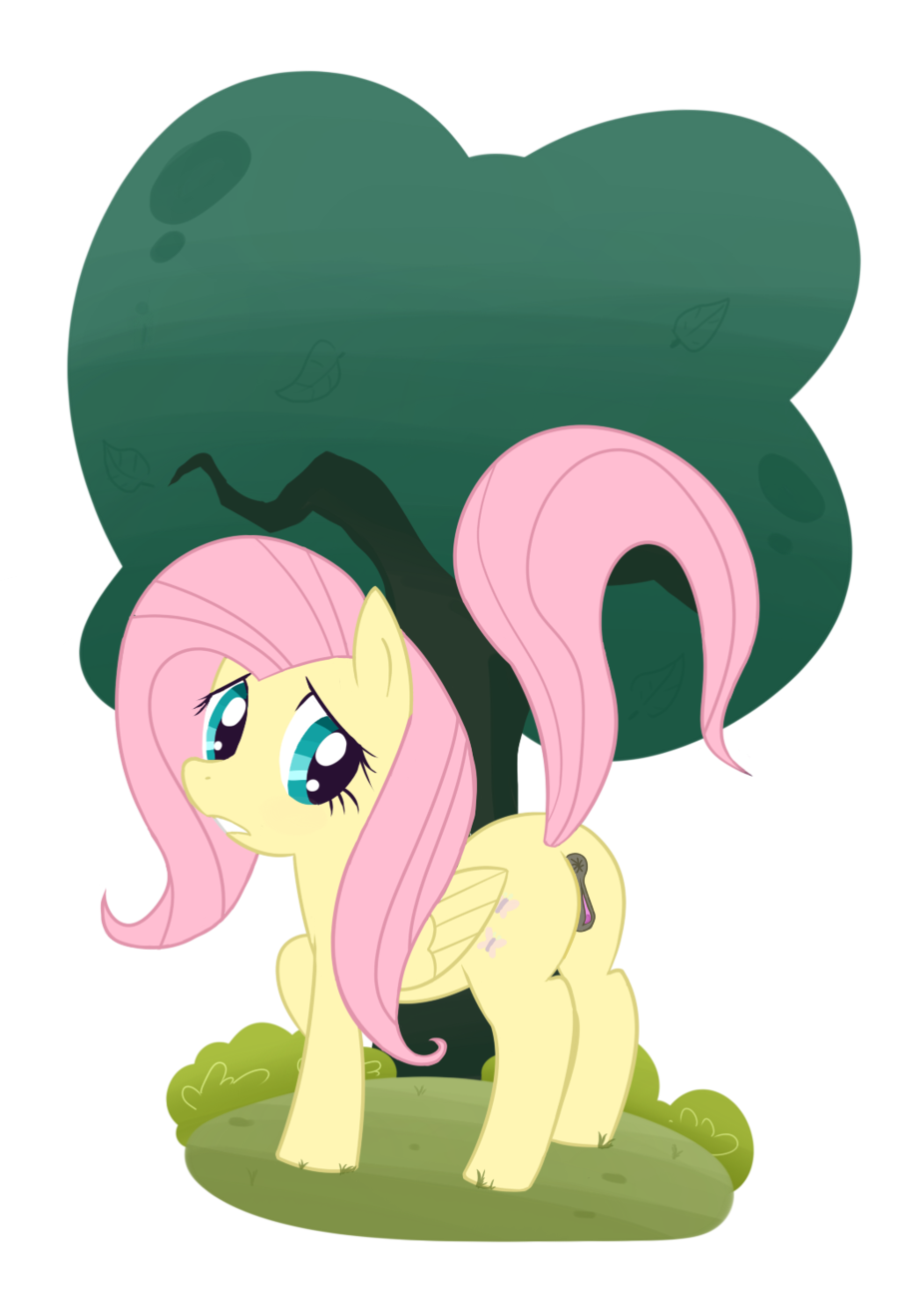 fluttershy_(mlp) friendship_is_magic my_little_pony smooth_skin tagme thegalen transparent_background