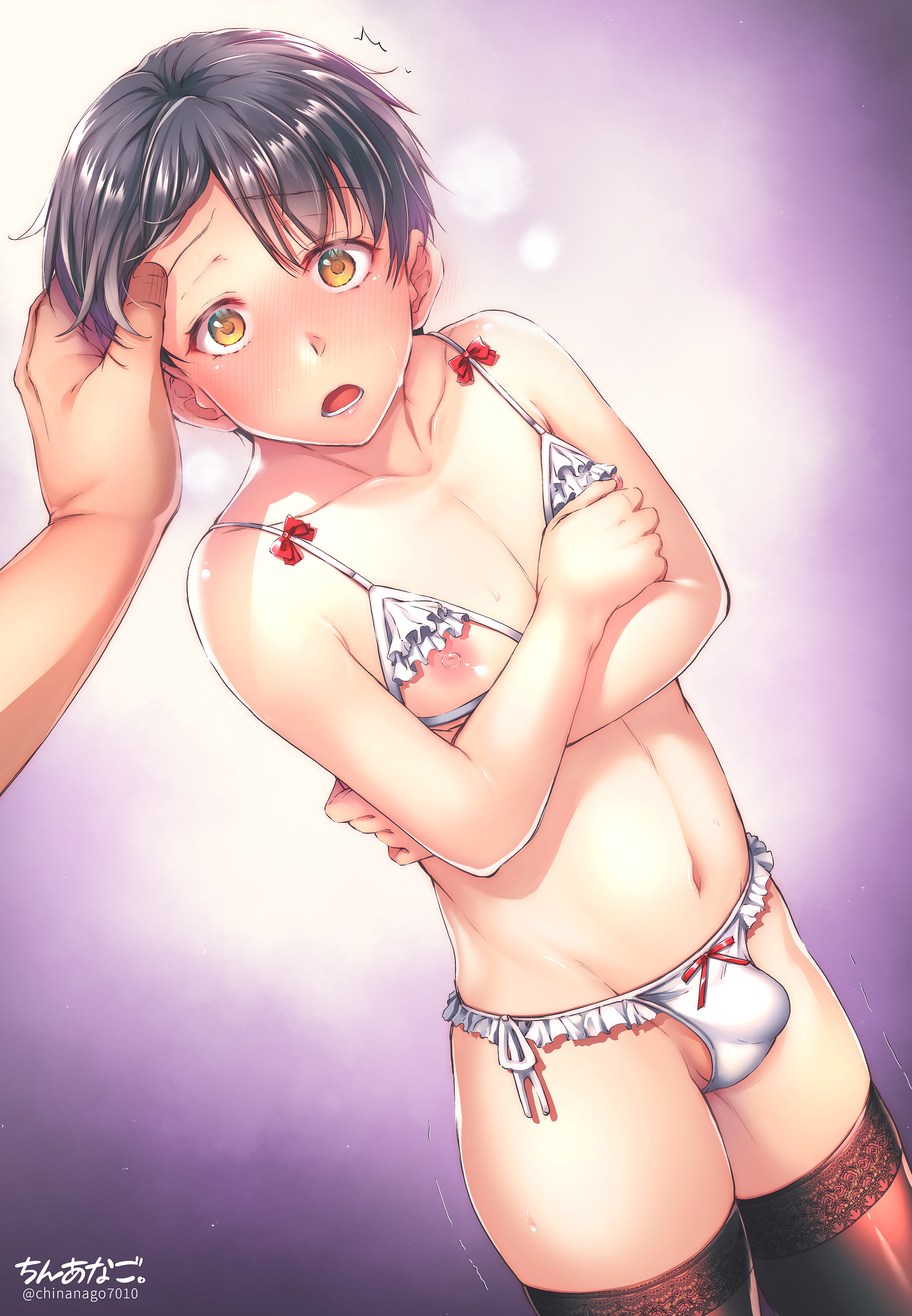 chinanago7010, female, femboy, girly, male, otoko no ko, otokonoko, tomgirl, trap