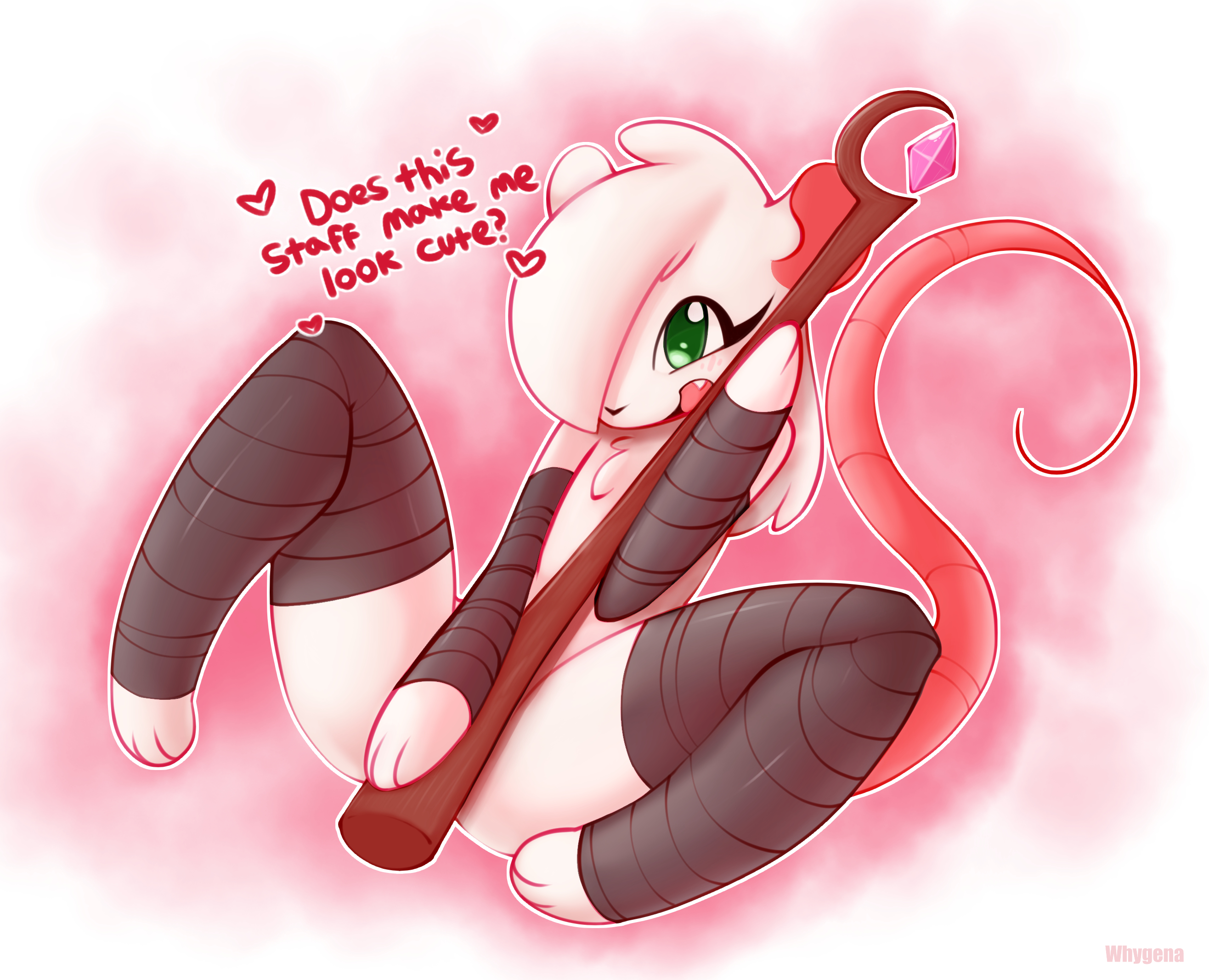 convenient censoring, covering crotch, cute, english text, gay, male, mouse, reggie (whygena), smile, text, white fur, whygena