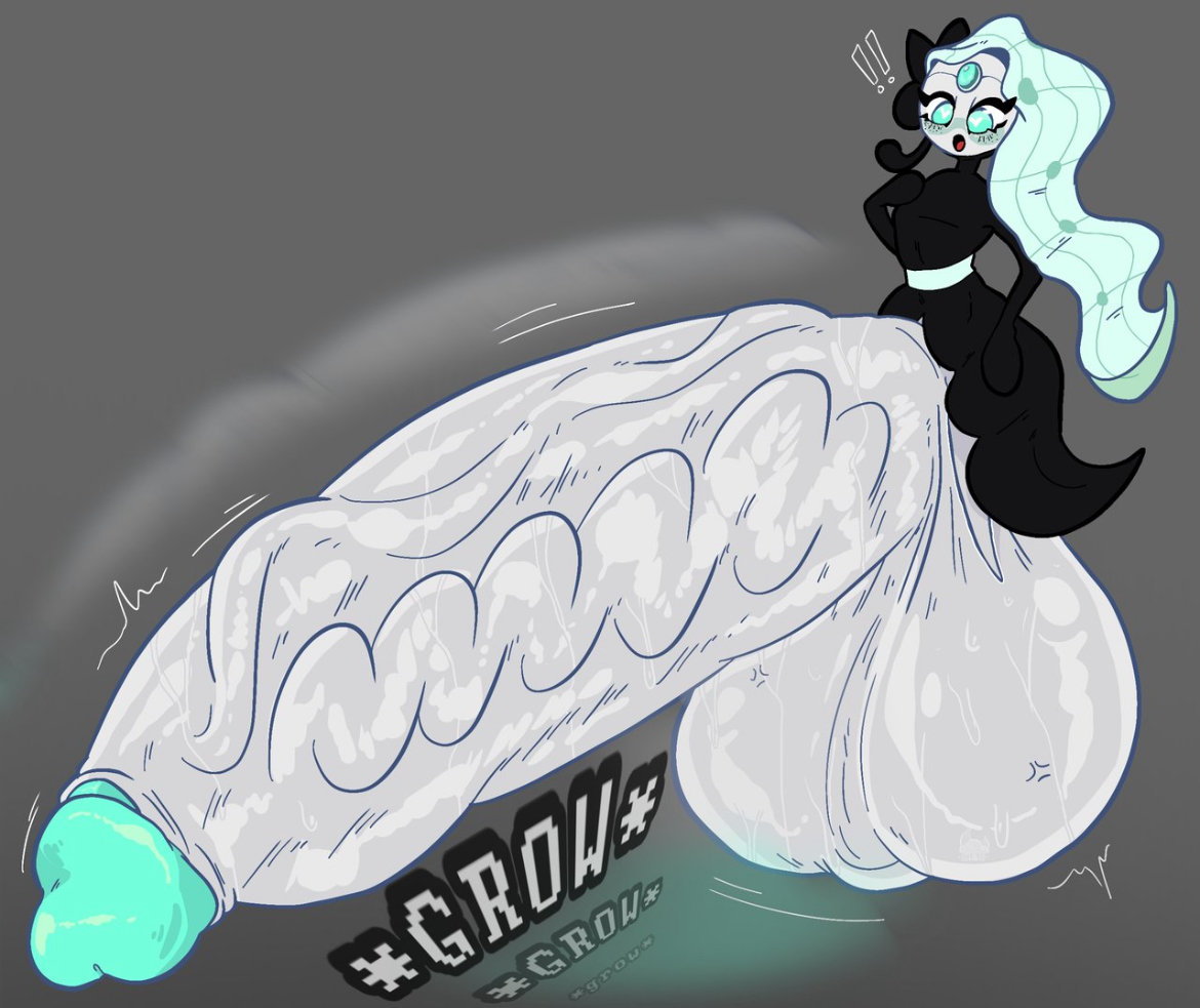 artist request, futa only, futanari, game freak, growth, hyper balls, hyper penis, intersex, legendary pokemon, meloetta, meloetta (aria form), mythical pokemon, penis expansion, pokémon (species), pokemon, pokemon (species), source request, sweat, sweating, sweaty, sweaty balls