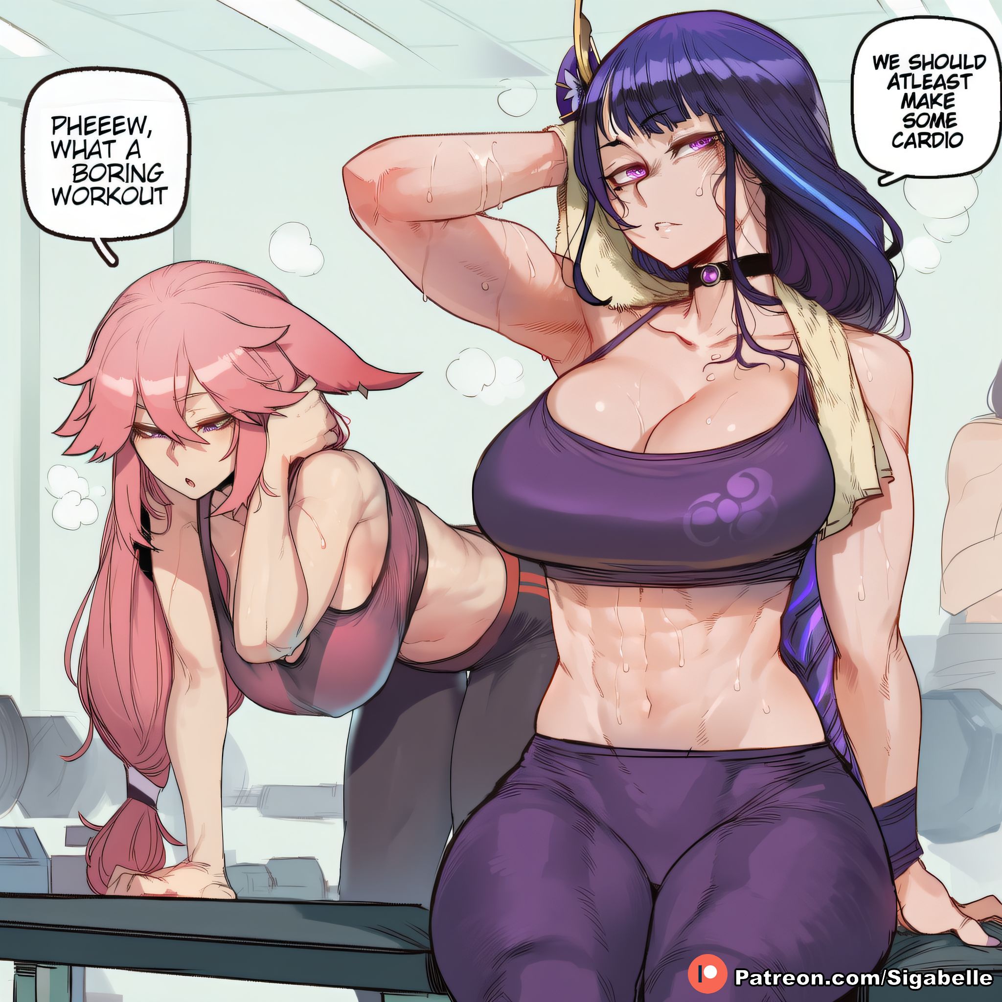 1futa, 1girls, ai assisted, ai generated, animal ears, animal girl, animal tail, anime, anime style, balls, big ass, big breasts, breasts, caption, clitoris, cock, comic, comic page, curvaceous, curvaceous body, curvaceous female, curvaceous figure, dialogue, dickgirl, female, female focus, fit female, fox ears, fox girl, fox tail, futa only, futa sans pussy, futanari, futanari only, genshin impact, girl, girly, hentai, high resolution, highres, horny, hourglass figure, huge ass, huge balls, huge boobs, huge breasts, huge butt, huge cock, huge testicles, huge thighs, manga, manga page, medium ass, medium breasts, medium penis, muscular, patreon, penis, pink hair, purple hair, pussy, raiden shogun, self upload, sexy, shiny, sigabelle, speech bubble, stable diffusion, story, tail, text, text bubble, uncensored, vagina, video game character, video games, voluptuous, voluptuous female, waifu, waifu diffusion, worship, yae miko