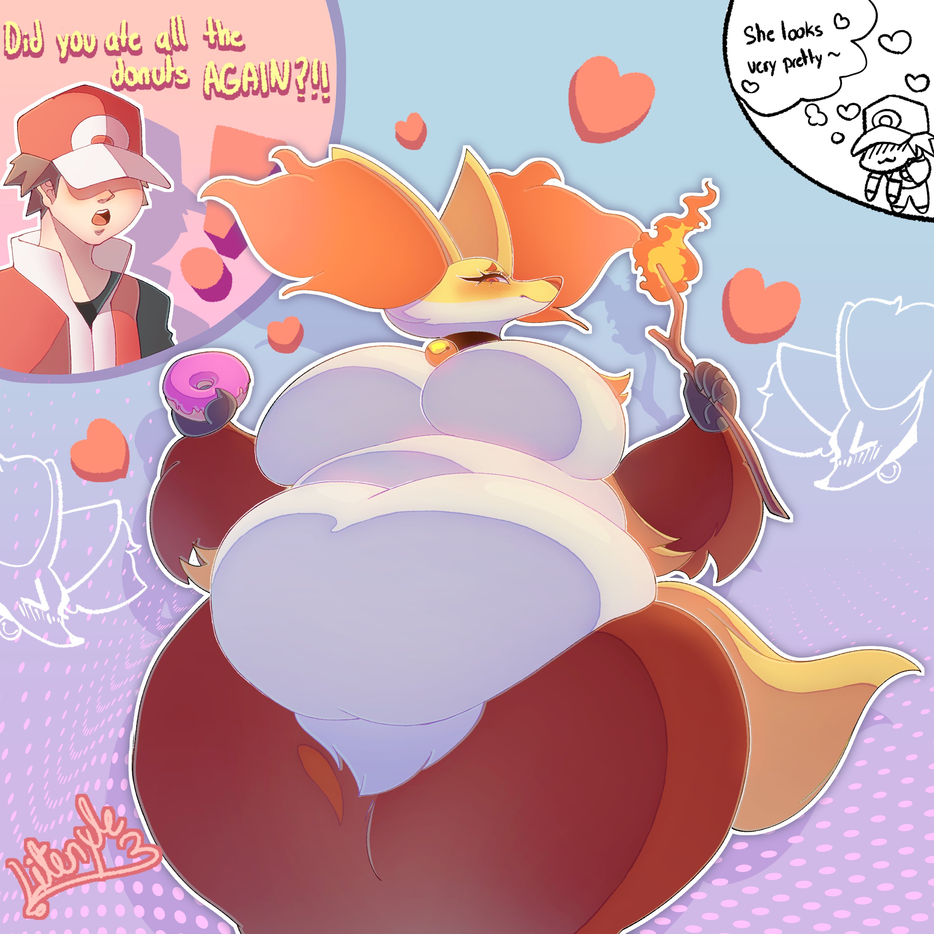 1girls, bbw, bbw furry, big, big breasts, breasts, canid, chubby, chubby belly, chubby female, curvy, curvy body, curvy female, curvy figure, cute, cute expression, delphox, female, female focus, female only, fox humanoid, full body, furry, furry , furry breasts, furry ears, furry female, furry only, hi res, highres, hips, huge , huge breasts, huge thighs, litonyle, pokemon, pokemon species, pokemon xy, slightly chubby, slightly chubby female, thick thighs, thighs, tummy, voluptuous, voluptuous female, wide hips