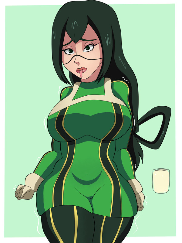 bladder_gauge blueartfiend female hero_outfit_(mha) my_hero_academia tsuyu_asui