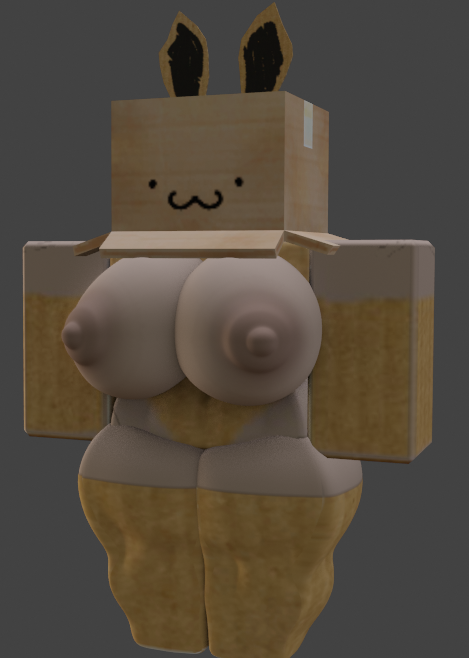 3d artist_request big_breasts big_tits box breasts cardboard cardboard_box roblox roblox_avatar robloxian source_request thick_thighs thighs