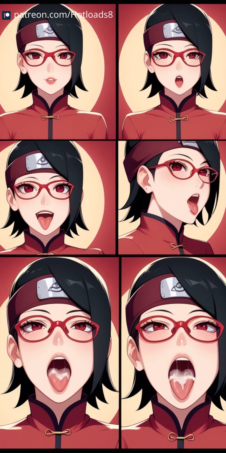 ai_generated blowjob breasts cheek_bulge china_dress chinese_new_year comic hotload-8 naruto naruto_(series) oral patreon petite pulling_out sarada_uchiha slim sloppy_blowjob sucking_penis wet_mouth