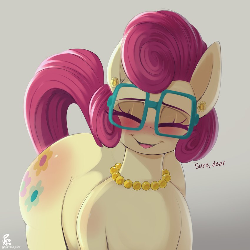 1girls 1milf accepting ass big_ass big_butt blush closed_eyes cutie_mark dialogue earrings equine eyelashes eyewear female female_focus female_only feral first_person_view friendship_is_magic glasses hasbro hips huge_rear jewelry male_pov mare mature mature_female mature_feral milf mother mrs._shy_(mlp) my_little_pony necklace open_mouth posey_shy_(mlp) pov pyroxtra rear solo solo_female solo_focus talking_to_viewer text thick_thighs thighs viewer_pov wearing_glasses wide_hips yellow_body