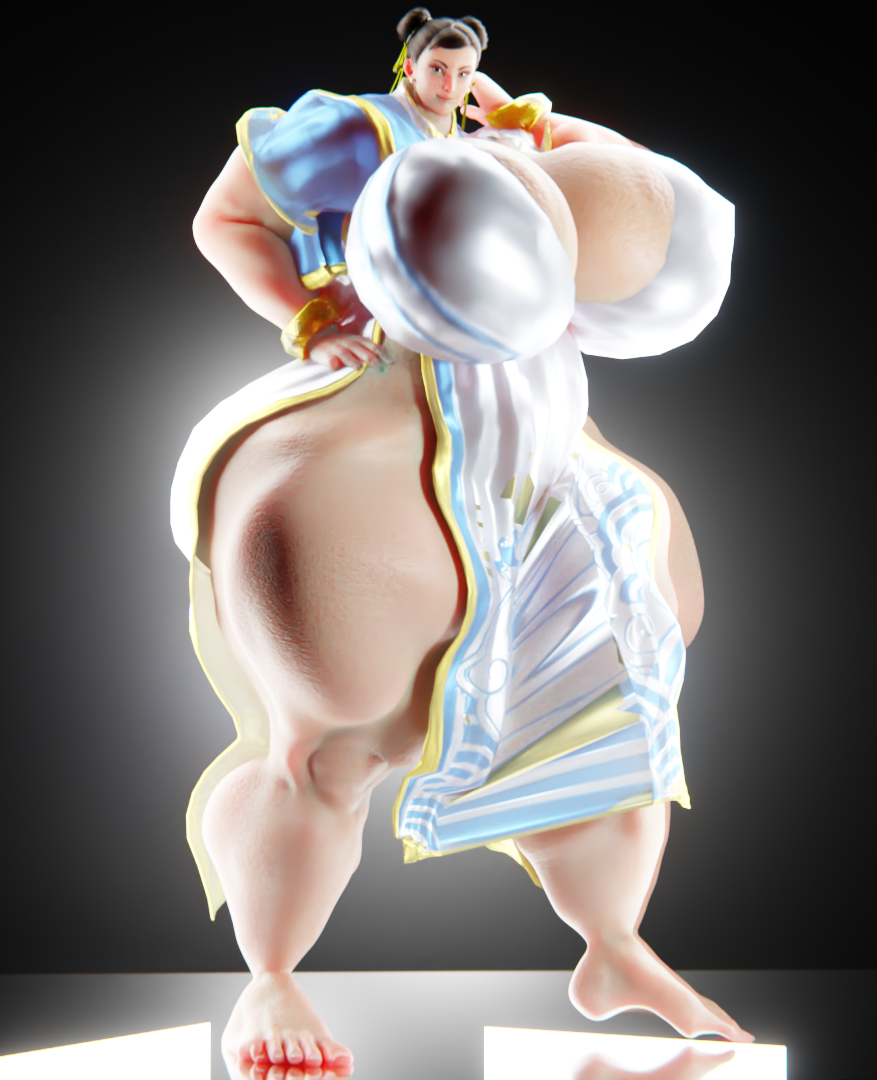 3d amazon bbw big_ass big_breasts big_butt blender breasts capcom chun-li female giantess gigantic_ass gigantic_breasts gigantic_butt gigantic_thighs hips honeydonuts honeytoe large_ass large_breasts large_butt muscles muscular muscular_arms muscular_female snu-snu solo solo_female street_fighter street_fighter_6 thick thick_ass thick_thighs