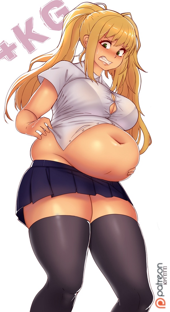 1girls, 2023, angry, ass, bbw, belly overhang, big belly, big female, blush, blushing, chub, chubby, chubby female, dumbbell nan kilo moteru?, embarrassed, fat, fat ass, fat female, fat fetish, fatty, female, female only, giantess, kipteitei, large female, mini giantess, obese, obese female, overweight, overweight female, pig, plump, pork chop, sakura hibiki, solo, thick thighs, tubby, tummy, weight gain