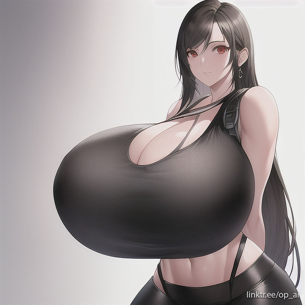 ai generated, breasts, female, final fantasy, final fantasy vii, gigantic breasts, op ai, tagme, tifa lockhart