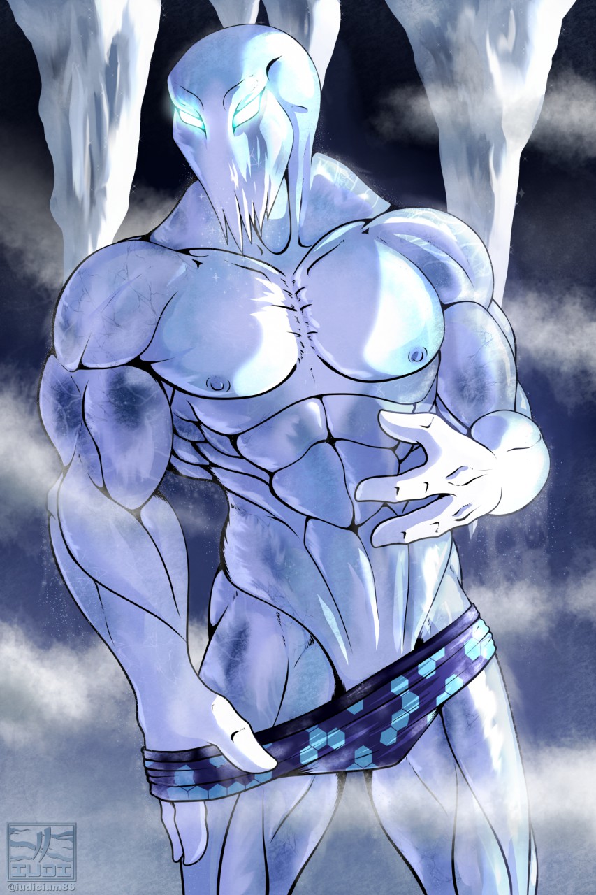 glacius_(killer_instinct) killer_instinct male male_only muscular underwear